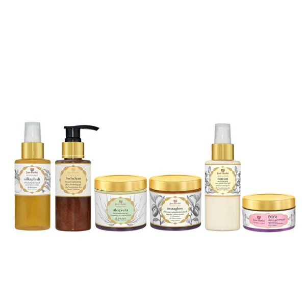 6 step regime for oily/combination skin