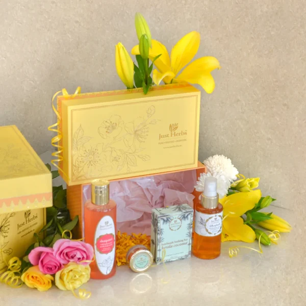 Blissful Blossom Yellow Gift Set