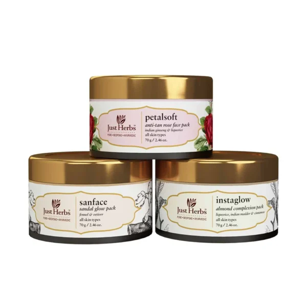 Ayurvedic Face Pack Trio