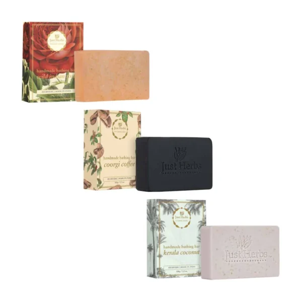 Handmade Bathing Bar Trio