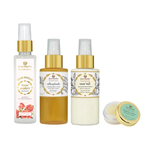 Just Herbs Skincare Basics for an Outdoor Lifestyle - Normal/Dry Skin